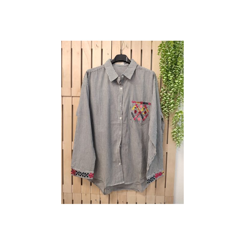 CAMISA BORDADO